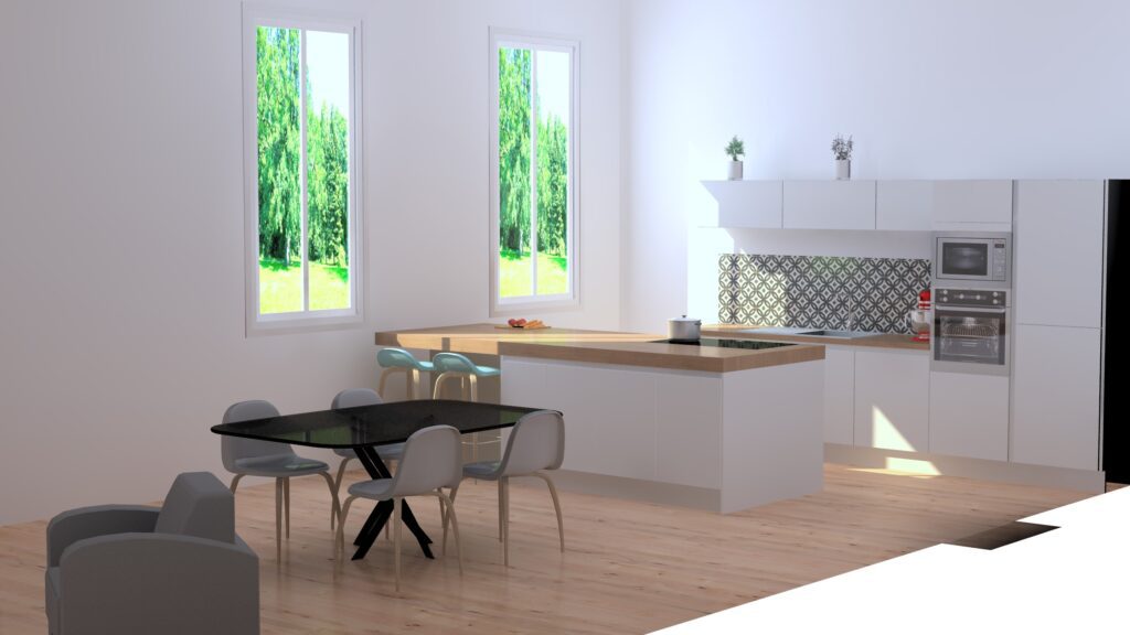 aménagement de cuisine sur mesure