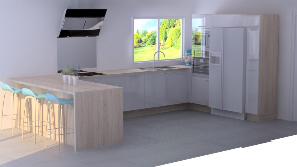 aménagement de cuisine sur mesure