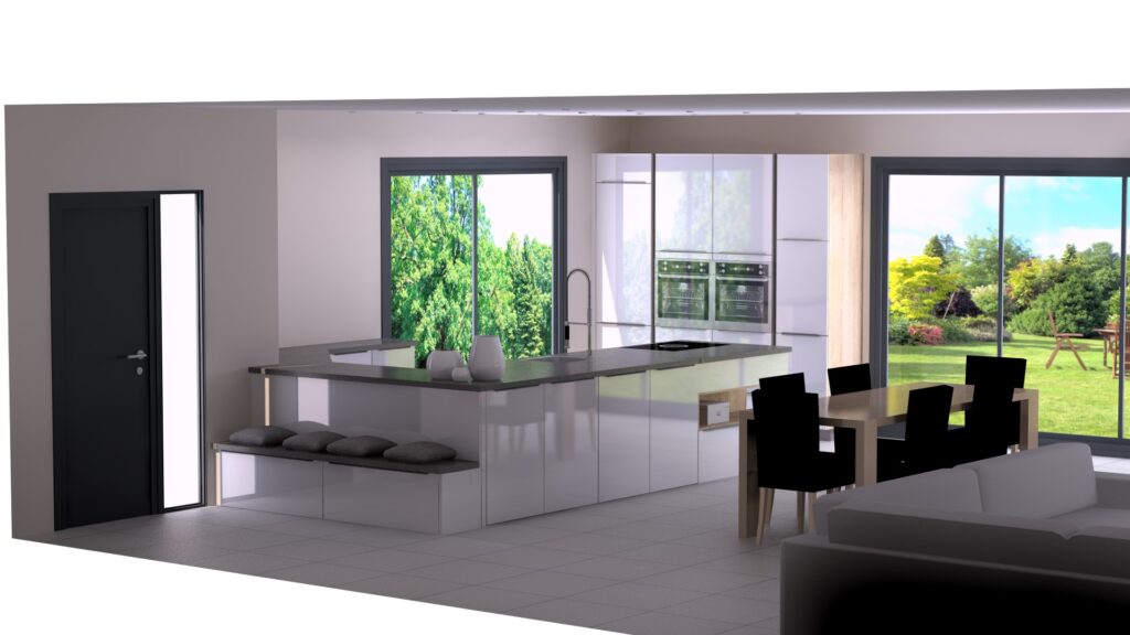 aménagement de cuisine sur mesure